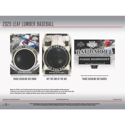 2025 LEAF LUMBER BASEBALL